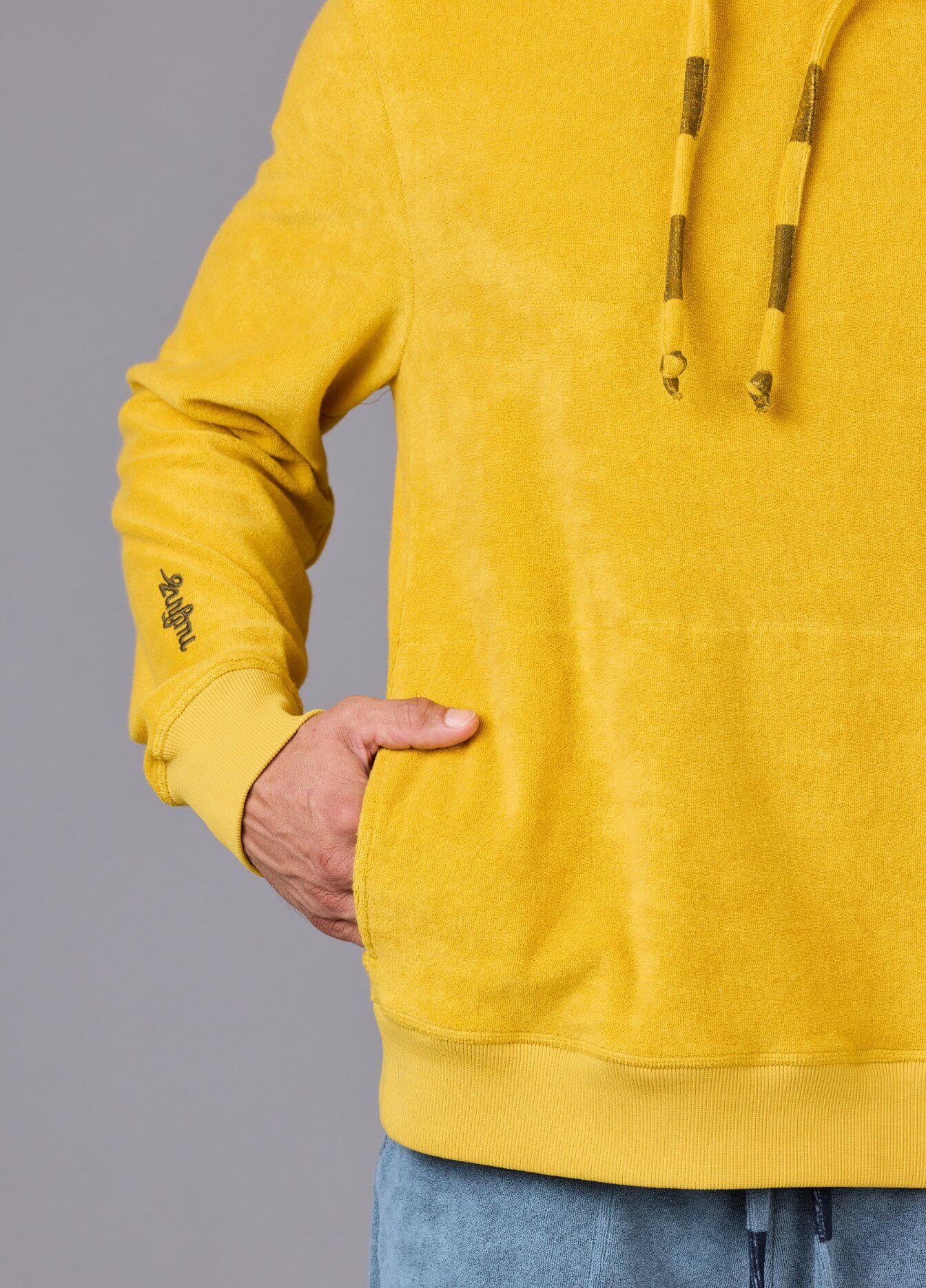 NUGGET GOLD TOWEL HOODIE