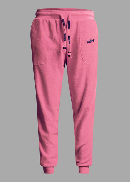 BAROQUE ROSE TOWEL PANTS