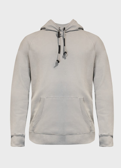 GHOST GREY SOLID HOODIE