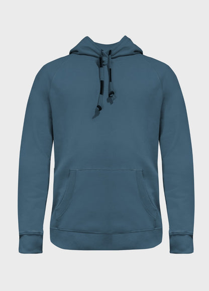 MIRAGE BLUE SOLID HOODIE