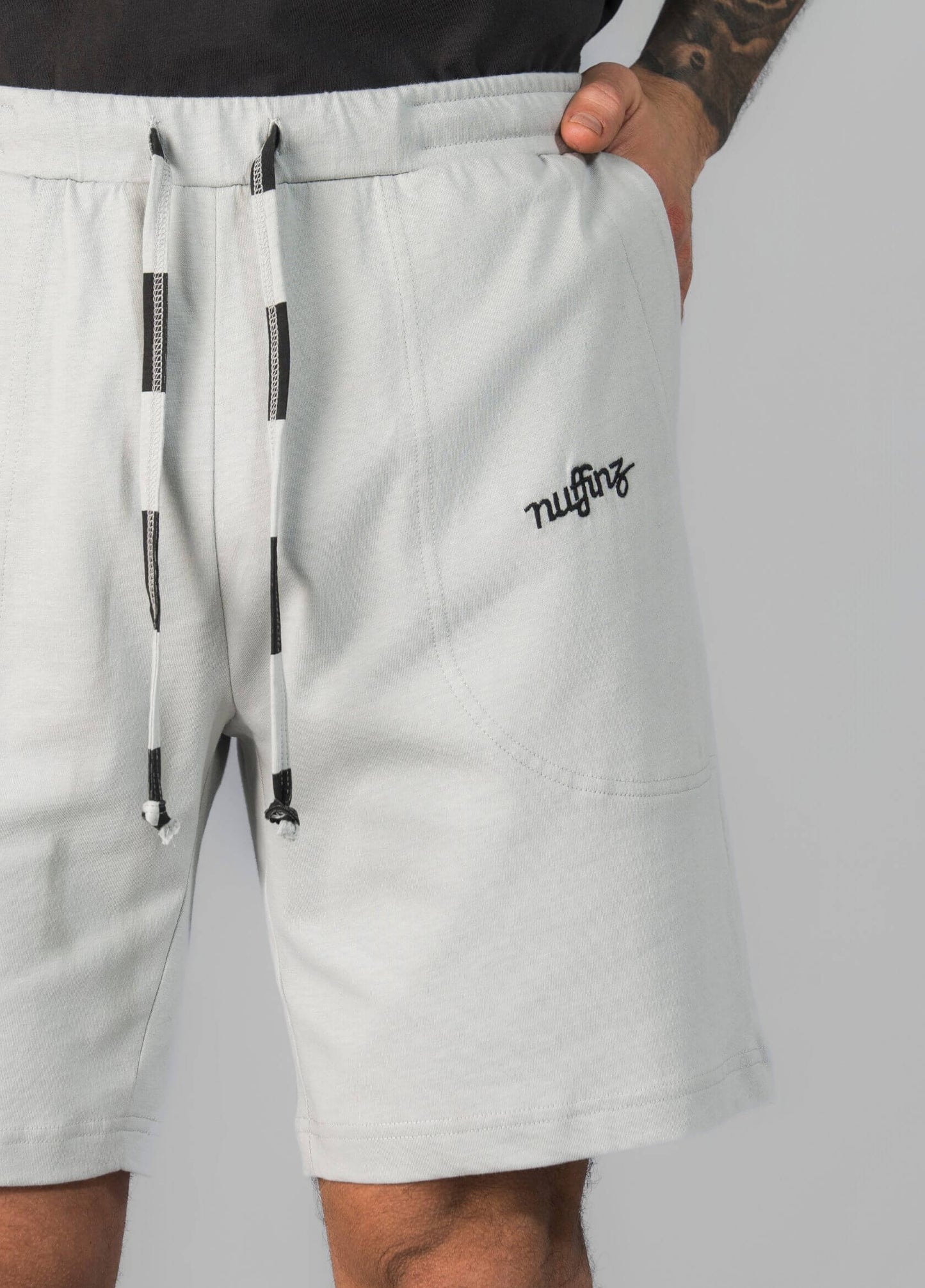 MIRAGE GREY PYJAMA SHORTS