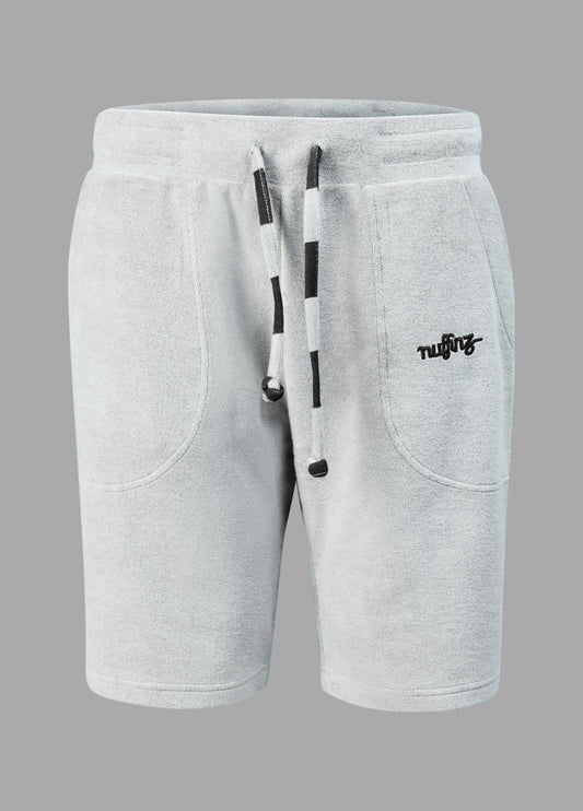 MIRAGE GREY TOWEL SHORTS