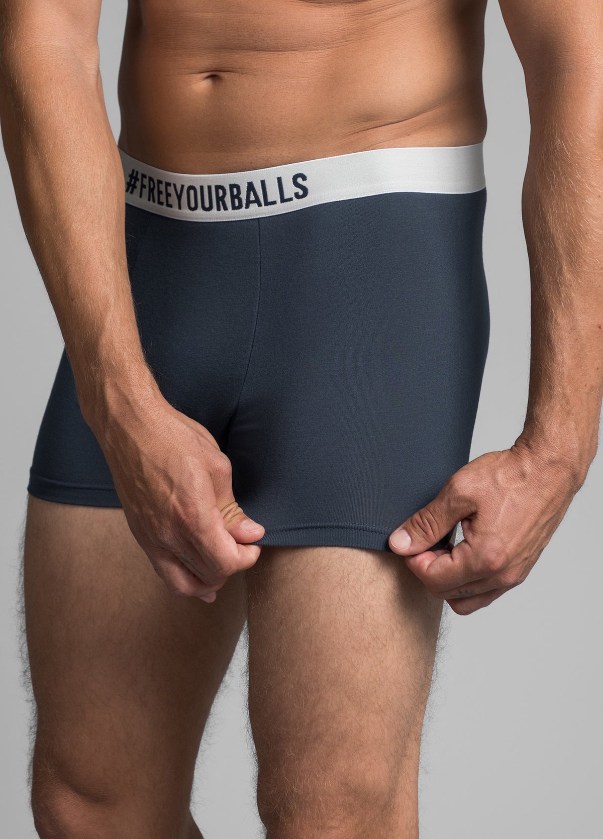 NAVY MODAL BOXERSHORTS