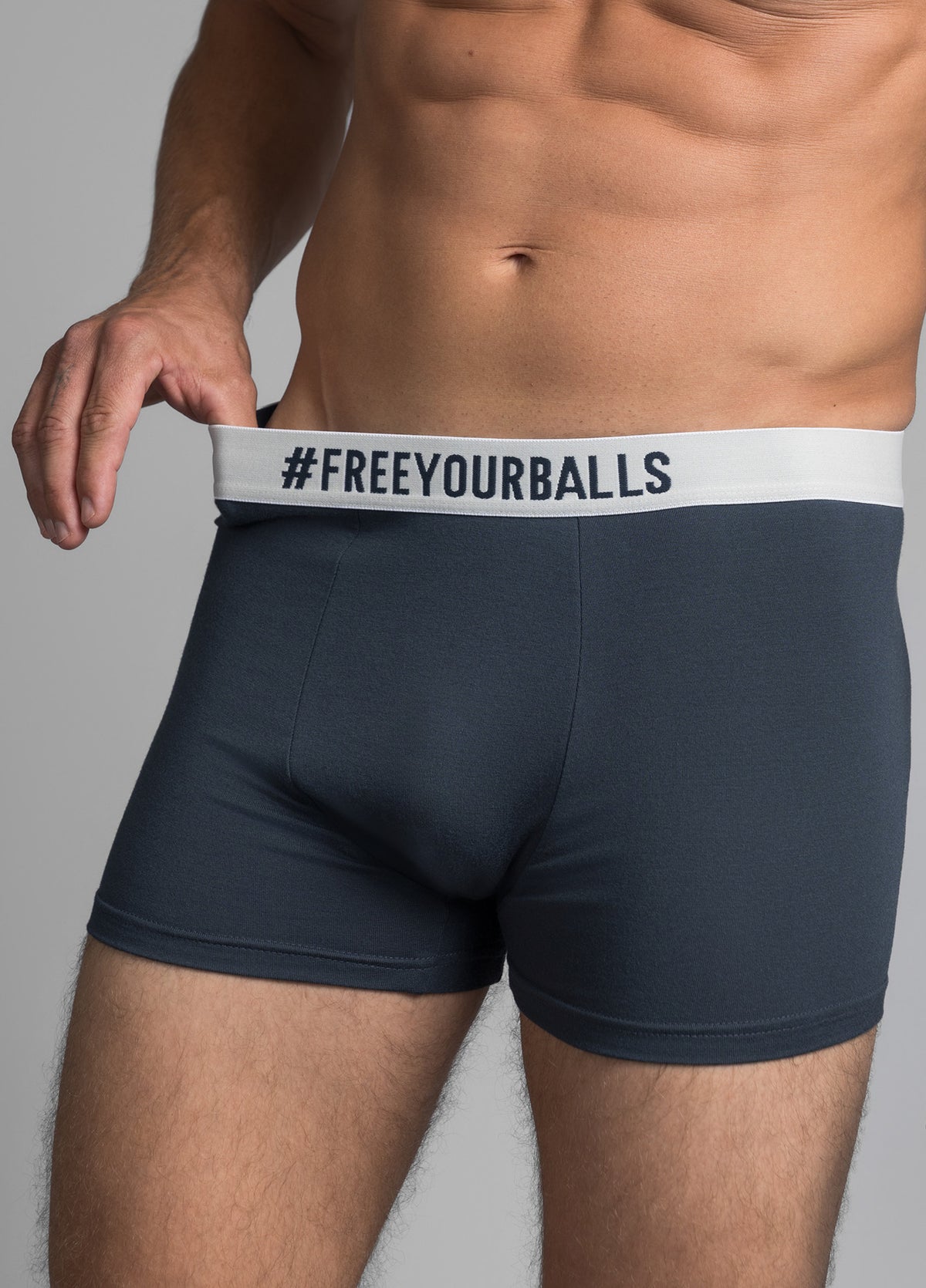 NAVY MODAL BOXERSHORTS