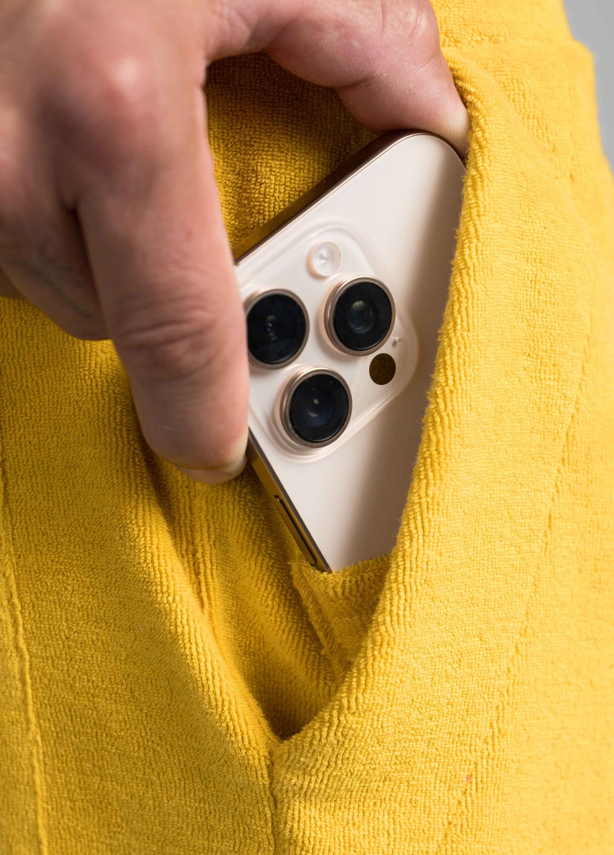 NUGGET GOLD TOWEL PANTS