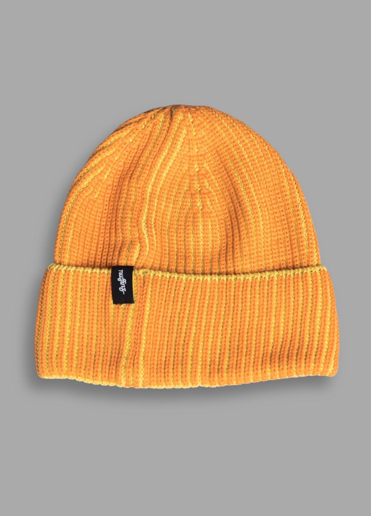 ORANGE MERINO COTTON BEANIE