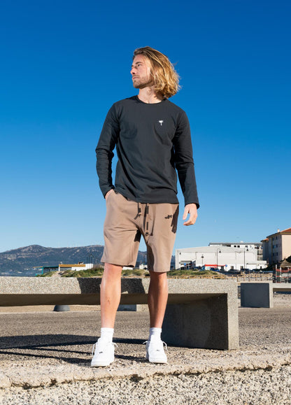 PINE BARK SOLID SHORTS