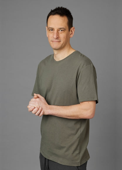 PRIME SMOKEY OLIVE REGULAR FIT T-SHIRT