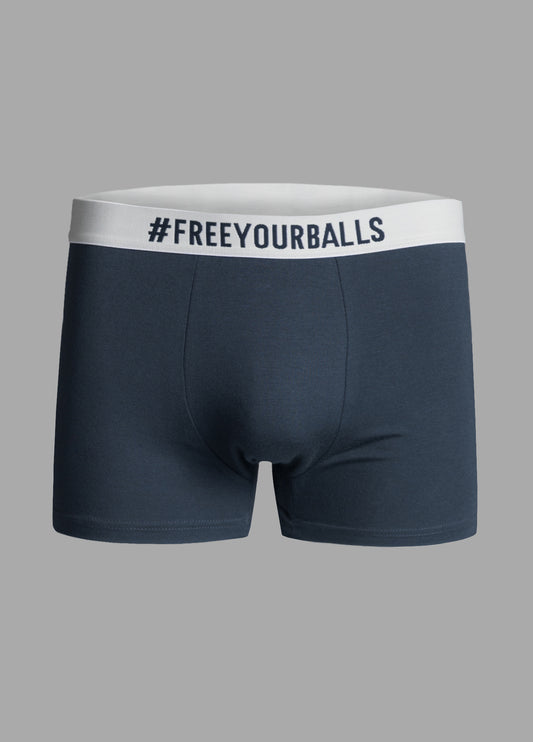 NAVY MODAL BOXERSHORTS