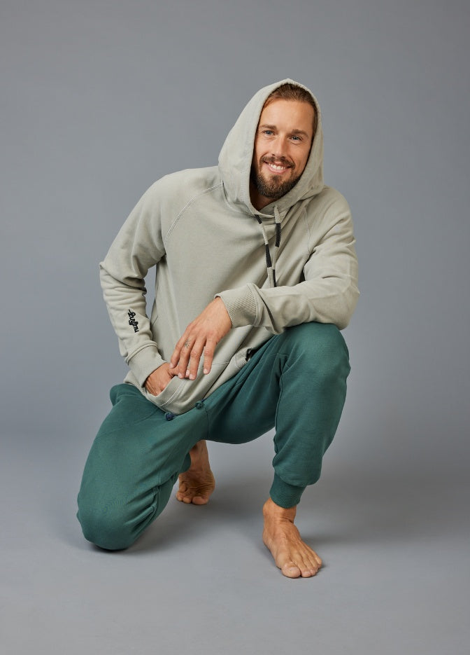 MALLARD GREEN SOLID PANTS