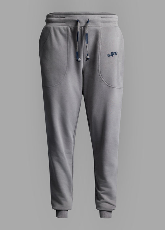 STEEL GREY SOLID PANTS