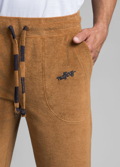 TOBACCO BROWN TOWEL PANTS