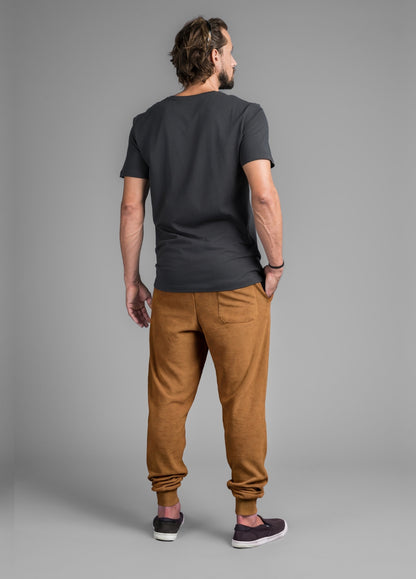 TOBACCO BROWN TOWEL PANTS