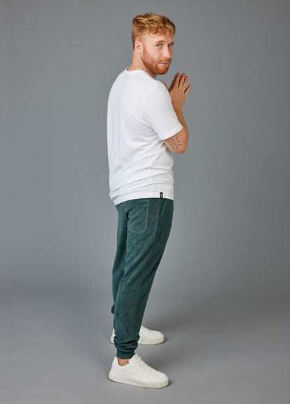 MALLARD GREEN TOWEL PANTS