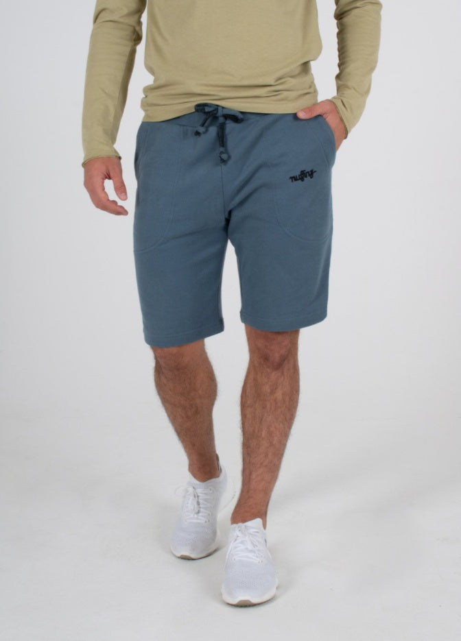 nuffinz shorts mirage blue organic cotton cool men's style