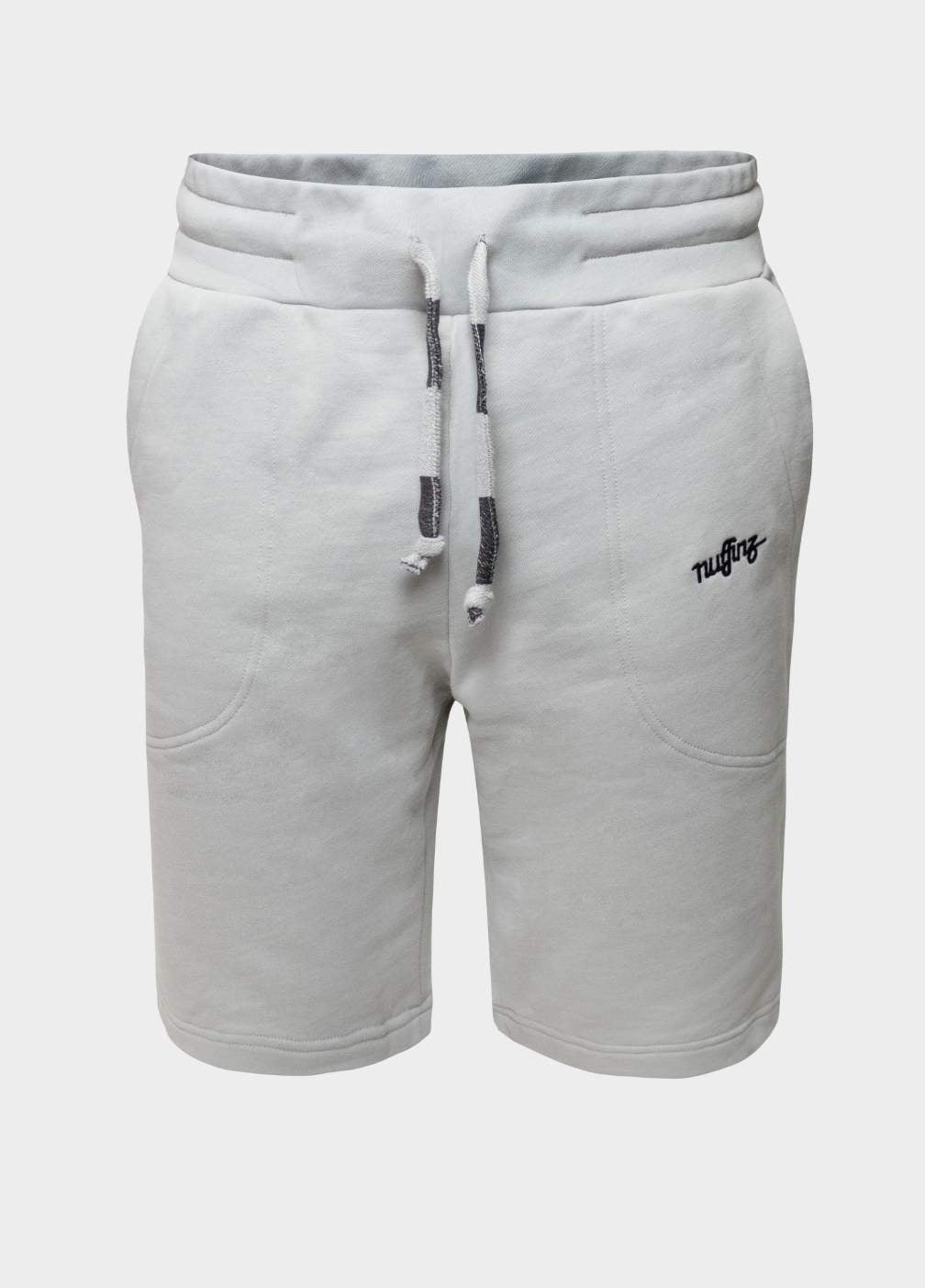 GHOST GREY SOLID SHORTS