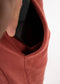 TANDOORI SPICE TOWEL SHORTS closeup - phone pocket - men's shorts with hidden pocket for smartphones